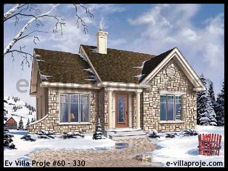 CPV-60-330 • 92 m² 2+1 Tek Katlı Çelik Prefabrik Villa