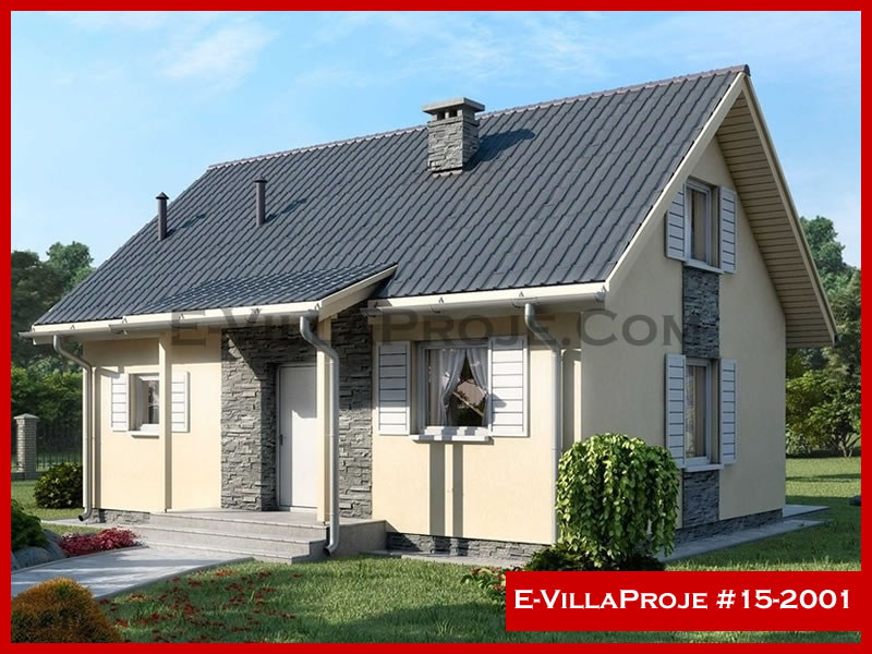 CPV-15-2001 • 93 m² 2+1 Dubleks Çelik Prefabrik Villa