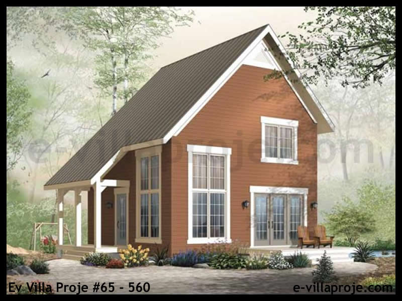 CPV-65-560 • 95 m² 2+1 Dubleks Çelik Prefabrik Villa