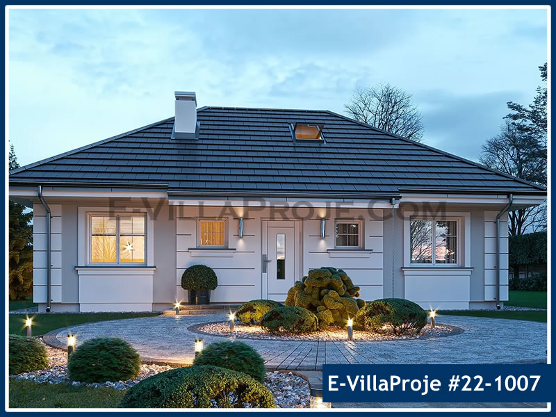 CPV-22-1007 • 96 m² 2+1 Tek Katlı Çelik Prefabrik Villa