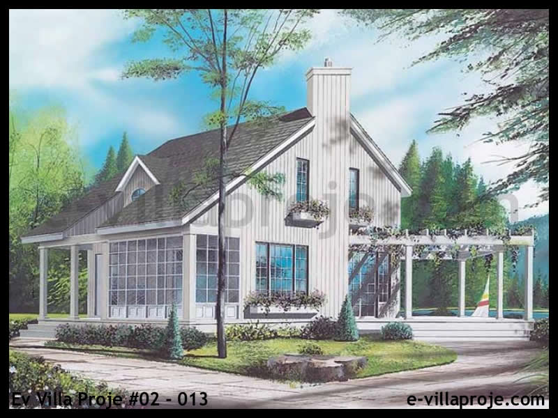 CPV-02-013 • 97 m² 2+1 Dubleks Çelik Prefabrik Villa