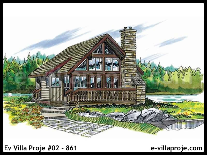CPV-02-861 • 99 m² 2+1 Dubleks Çelik Prefabrik Villa